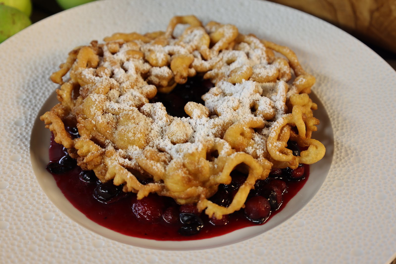 Turning @Josh Elkin's French fries into funnel cake🔥 | Funnel Cake Recipe  | TikTok